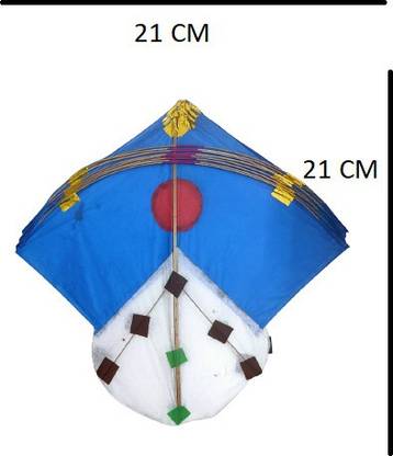 Crafty villa Square Rocket Kite
