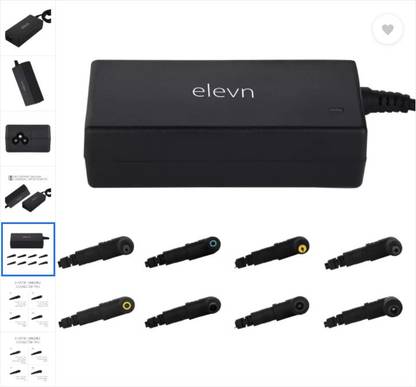 Elevn Universal Laptop Charger - EL65UA 65 W Adapter