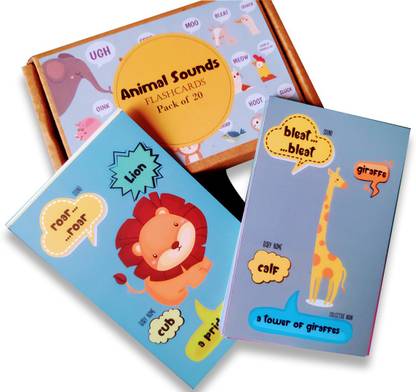 doxbox Animal Sounds and collective noun Flashcards