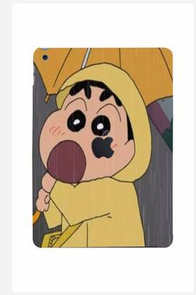 Mclaxa Scared Shinchan Apple 2021 IPAD 10.2 8th Gen Back Skin, Scared Shinchan Mobile Skin