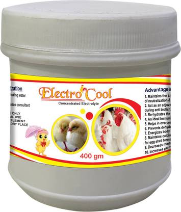ANFOTAL NUTRITIONS Electro Cool Concentrated Electrolyte Calcium Poultry Feed Supplements Pet Health Supplements