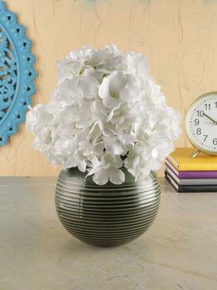 AdornAxis Ring Ball Ceramic {Colour Copper Green} Plant Container Set