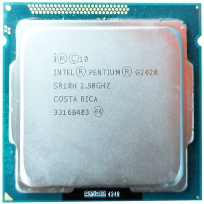 Intel Pentium G2020 2.9 GHz LGA 1155 Socket 4 Cores Desktop Processor