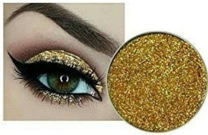 tanvi27 Yellow Loose Shimmer Multi use Eye Shadow Glitter Powder Pigment Eye Makeup