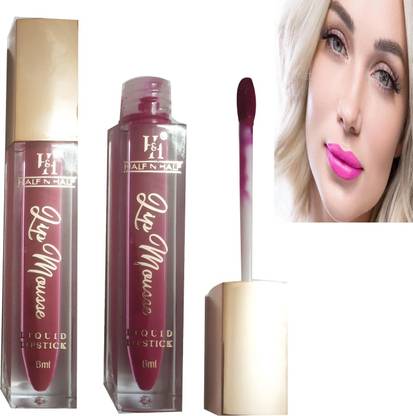 Half N Half 1LIP MOUSSE PINK LIQUID MATTE LIPSTICK 6ML