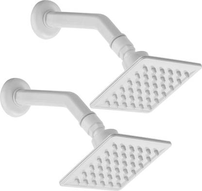 Vinayak PTMT Over Head Shower Ultra Slim With Arm Round, Bath Shower Head Set - Pack 2 Shower Head