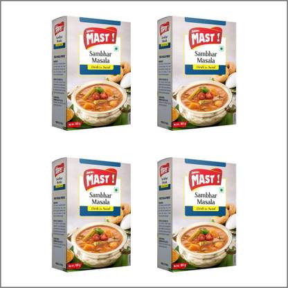 JHAVERI'S MAST Sambar Sambhar Masala Podi Powder – 100g - Combo Pack Of 4