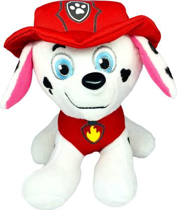 Kraftix Red Marshall Paw Patrol Dog Stuffed Plush Soft Toy Doll Animal KST300118  - 18 cm