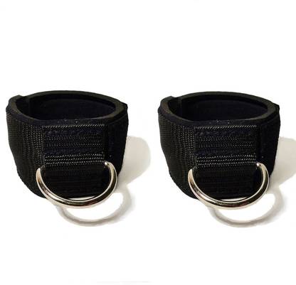 KRISHNA SPORTS Ankle Straps for Cable Machine Gym Attachment, Legs, Butt, Glute Workout Ankle Support
