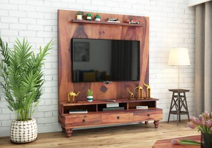 UrbanWood Solid Wood TV Entertainment Unit
