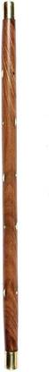 RanaCreation Wooden Hand Carved Walking Rule Swagger Stick with Brass Work (Brown) 24 Inch Walking Stick