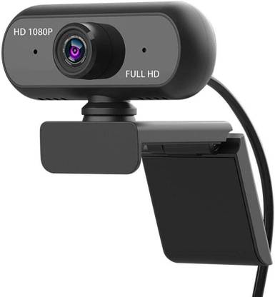 Wukama Web Camera Microphone 360 1080P Web Cameras for Computers, Laptop, Desktop PC 5  Webcam with Built-In Microphone USB Connectivity