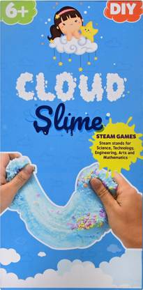 Olympia Games And Toys DIY Slime Kit for 6+ Age Kids (Cloud Slime)