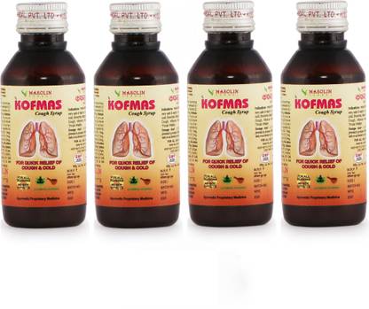 masolin KOFMAS COUGH SYRUP PACK OF 4 x 100ML