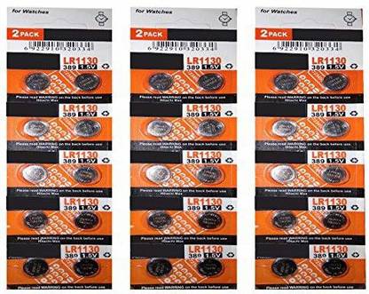 YTM 30 Pcs LR1130 Button Coin Cell  for Calculator Watch Electonic Devices  Battery