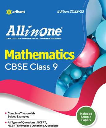 CBSE All in One Mathematics Class 9 2022-23 Edition