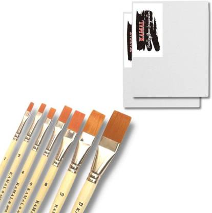 KAMAL CANVAS Cotton Medium Grain Board Canvas (Set of 1)