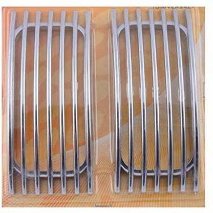 Hymn Jali Chrome Car Side Indicator Cover for Universal All Model Car Grill Cover