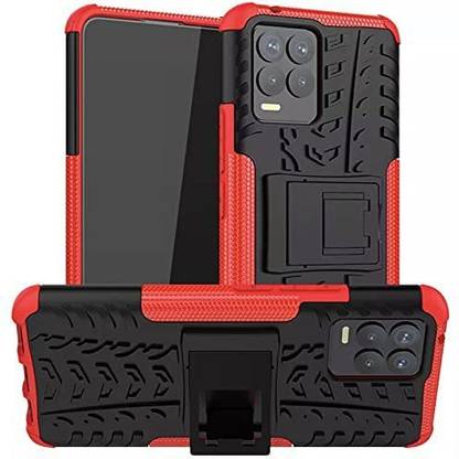 Accessories Kart Back Cover for Realme 9 5G kick stand Dazzle tyre case