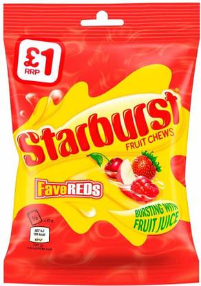 Starburst Fruit chews favereds Fruit chews Candy