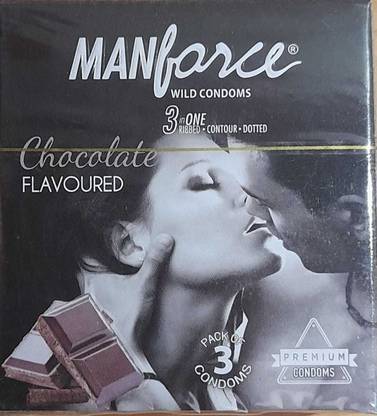MANKIND CHOCOLATE FLAVOR MINI CONDOM BOX ( 3 SHEET) Condom