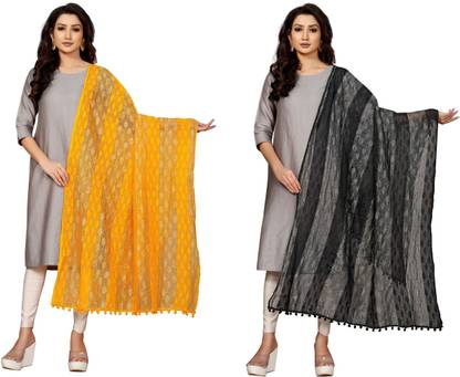 Net Women Dupatta