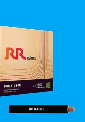 RR KABEL LSOH PVC 1 sq/mm Black 90 m Wire