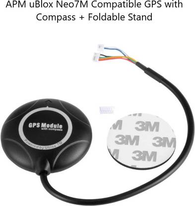 SunRobotics APM uBlox Neo7M Compatible GPS with Compass + Foldable Stand Electronic Components Electronic Hobby Kit