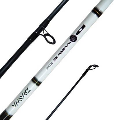 Daiwa D-Wave 802MFS White Fishing Rod