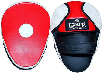 Lordz Boxing Focus/Punching Pad Synthetic Leather (1 pair) Curved Focus Pad