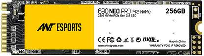 Ant Esports 690 Neo Pro M.2 NVME 256 GB All in One PC's Internal Solid State Drive (SSD) (90 Neo Pro M.2 NVME)