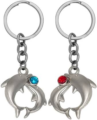 Shiv Jagdamba Ocean Nautical Anchor Dolphin Sea-life Keychain Gift for Her Shivkey2022187 Key Chain