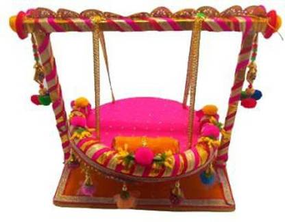 Kanha Laddu Gopal Janmashtami Special Jhula Size Large 5 to 6 Jhula