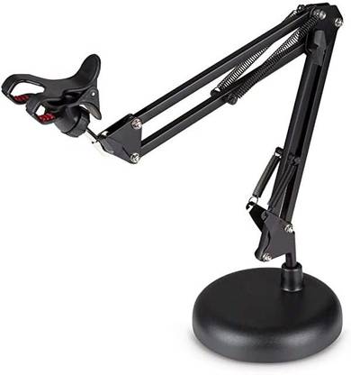 TechBlaze \Desktop Mobile Stand Suspension Scissors Arm Stand for Mobile Phone Mobile Holder