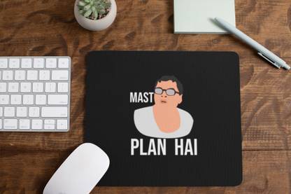 PrintingExperts Mast Plan Hai Printed Non Slip Base Mousepad