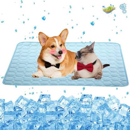 PETANGEL PA_KMT01LY17BL_L Dog, Cat Pet Mat