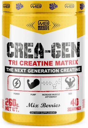 MB MUSCLE BUILDER'S Crea-Gen Next Generation Creatine For Muscle Pump,Recovery&Lean Muscle Gain Creatine