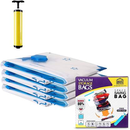 ABOUT SPACE Reusable Vacuum Storage Space Saver Compression Sealer Bags Travel Storage Vacuum Bags