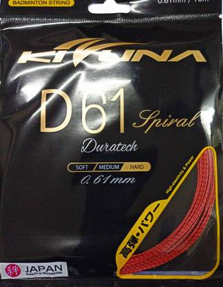 KIZUNA D61 0.61 Badminton String - 10 m