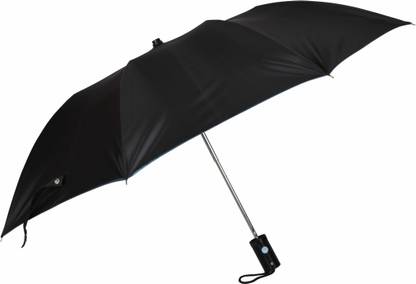 Fendo Jackson 2 Fold Blue Metallic Umbrella Umbrella