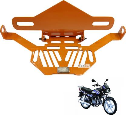 Dhe Best Bike Magnetic Tail Tidy/Fender Eliminator Number Plate For Hero Splendor Pro Bike Number Plate