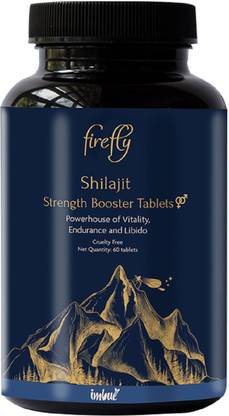 imbue Firefly Shilajit Strength Booster Tablets (Bottle) 60 Tablets