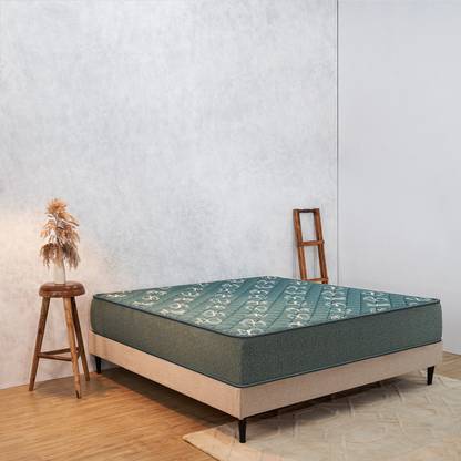 Fresh Up Quilted 3-Zone Pocket Spring Mattress with Certified AntiViral Antibacterial 8 inch Double Pocket Spring Mattress