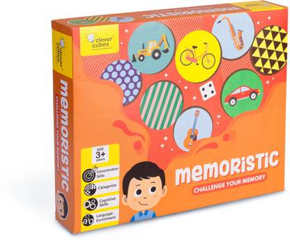 Clever Cubes Memoristic Educational Board Games