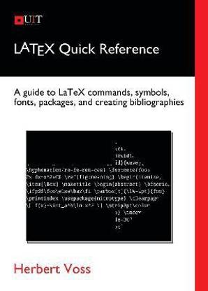 LaTeX Quick Reference