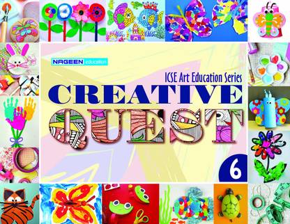 Nageen ICSE Creative Quest Drawing Book for Class 6th - Nageen Prakashan