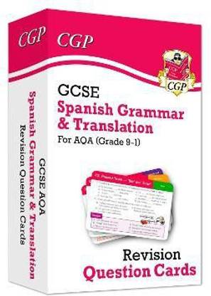 GCSE AQA Spanish: Grammar & Translation Revision Question Cards (For exams in 2025)