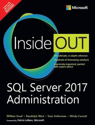 SQL Server 2017 Administration Inside Out | First Edition| By Pearson