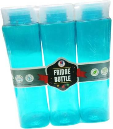 SHIVMEDICOS Water Fridge Bottle For College School Office Set Of 3 Bottle 1000 ml Bottle 1000 ml Bottle