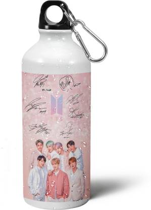 Morons BTS Gang Signs Pink Sippers For Girls & Kids 600 ml Bottle
